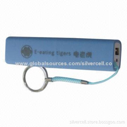Portable Power Banks for Mobile Phones with CE Mark and 2,600mAh Capacity